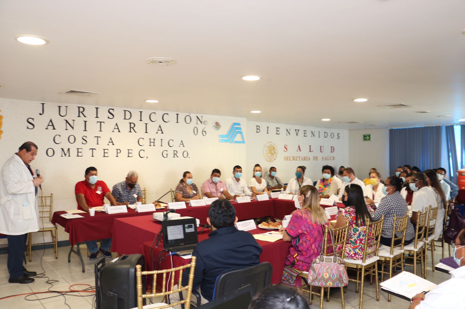 Salud Guerrero promueve atención a población con alcaldes de la Costa Chica