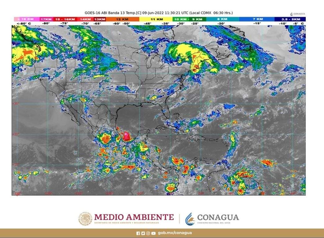 Onda tropical número 3 dejará lluvias en Guerrero