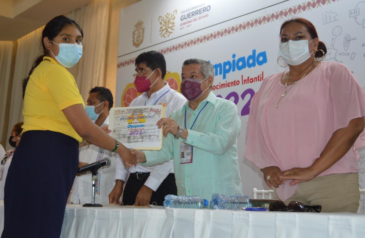 Realizan Olimpiada Estatal del Conocimiento Infantil