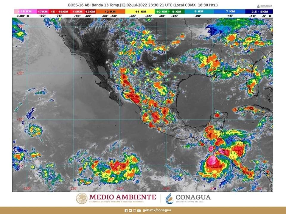 Hay vigilancia por trayectoria de ciclón tropical