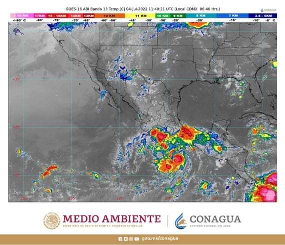 “Bonnie” ocasionará lluvias intensas en Guerrero