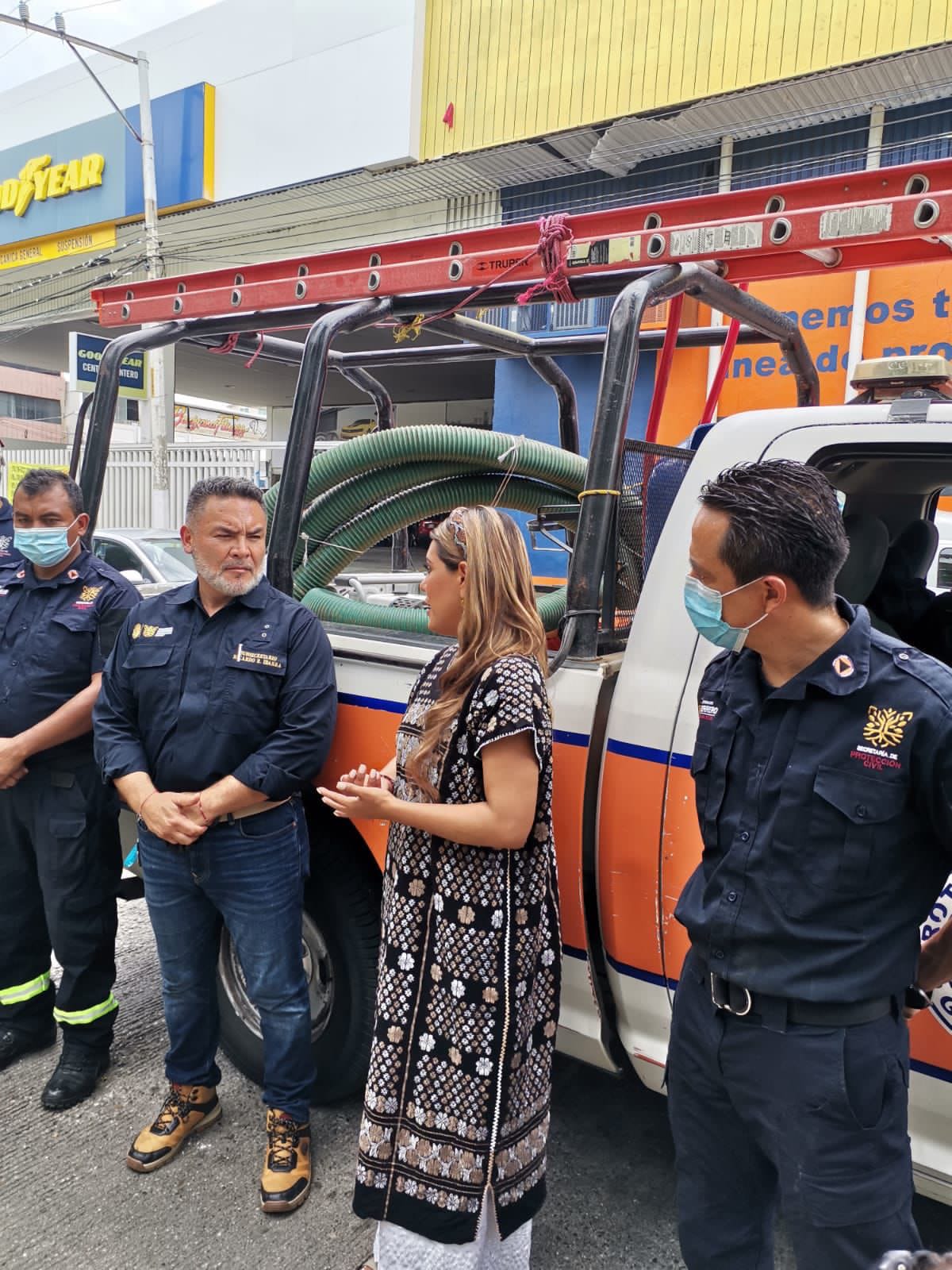 Supervisa Gobernadora protocolo por huracán “Bonnie”