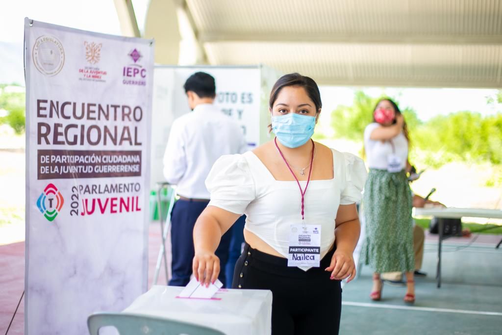 Jóvenes eligen a sus representantes al Parlamento Juvenil 2022