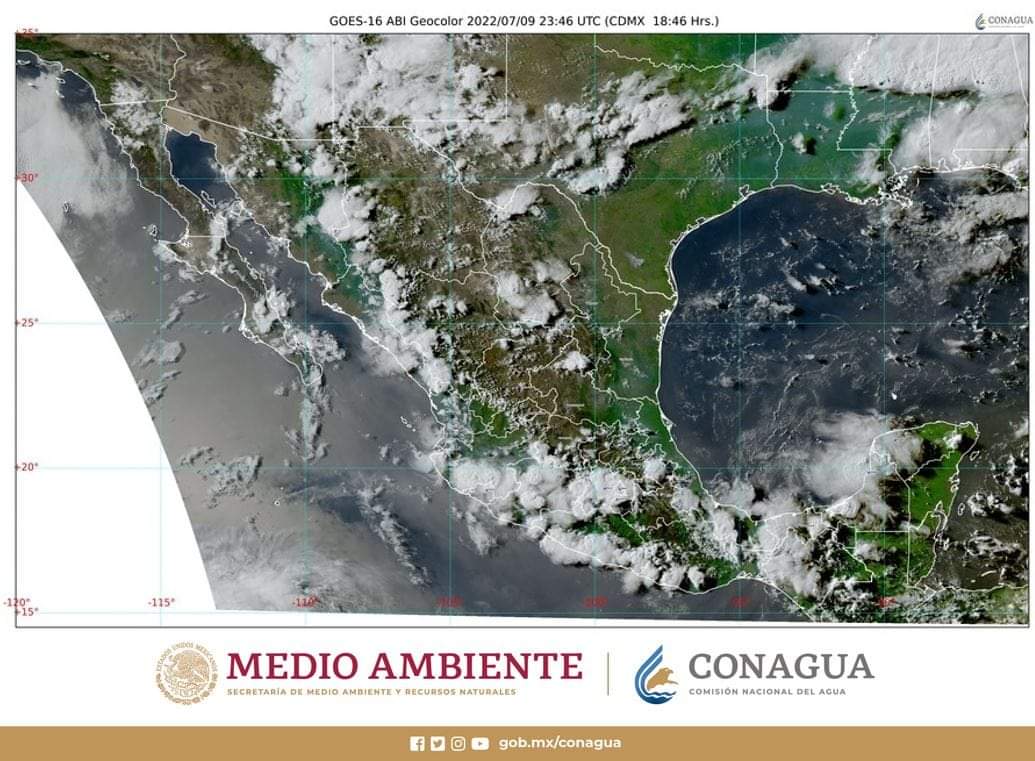 Darby provocará lluvias muy fuertes