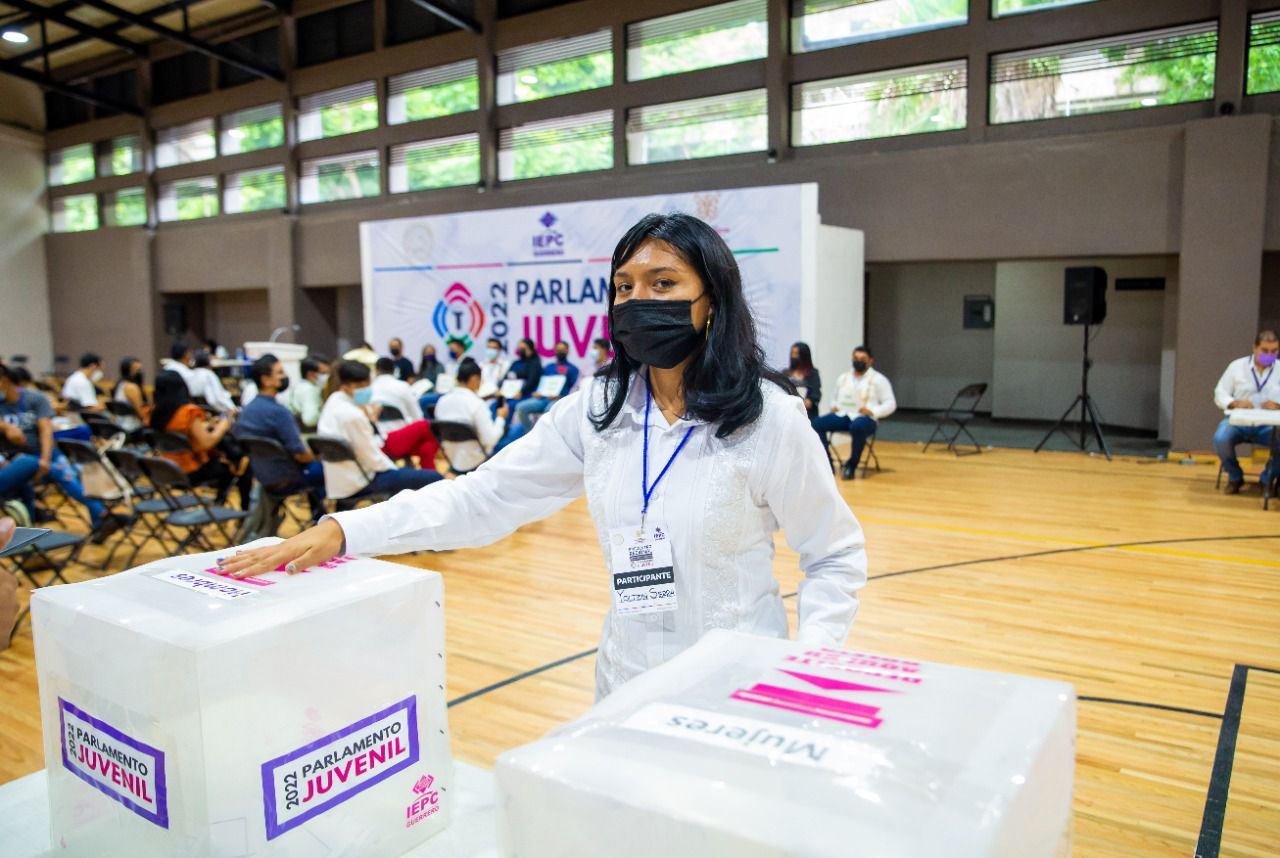 Jóvenes de la Zona Centro del estado eligieron a sus seis representantes para el Parlamento Juvenil 2022