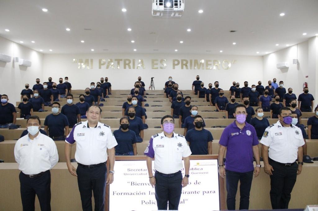Da la bienvenida el titular de la SSP Guerrero a 70 aspirantes a Policías Estatales