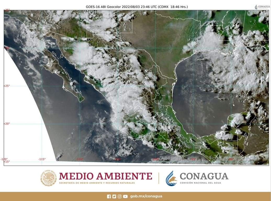 Recomienda Gobierno Municipal tomar precauciones ante pronóstico de lluvias puntuales muy fuertes