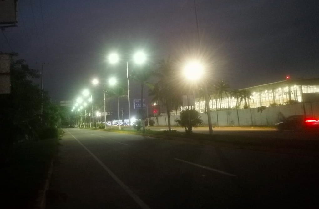 Vuelve iluminación en zona de aeropuerto de Acapulco