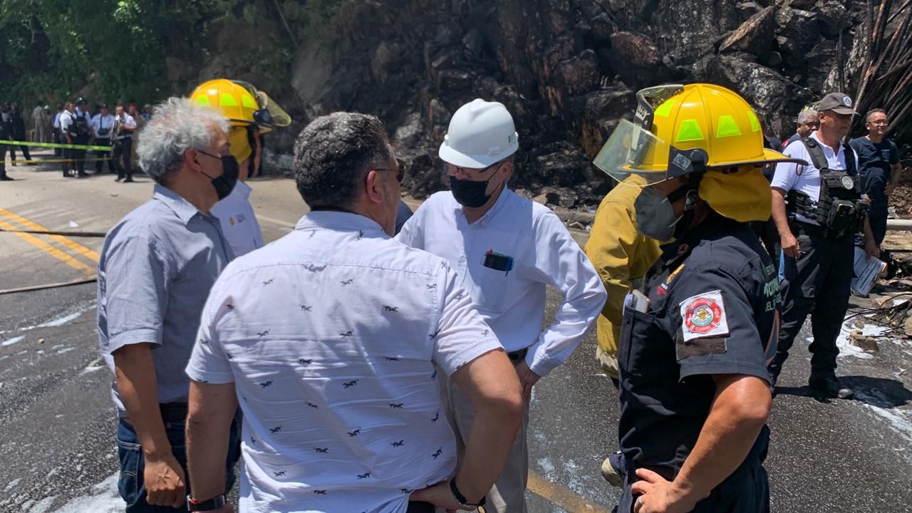 SSPC atendió accidente en la Escénica