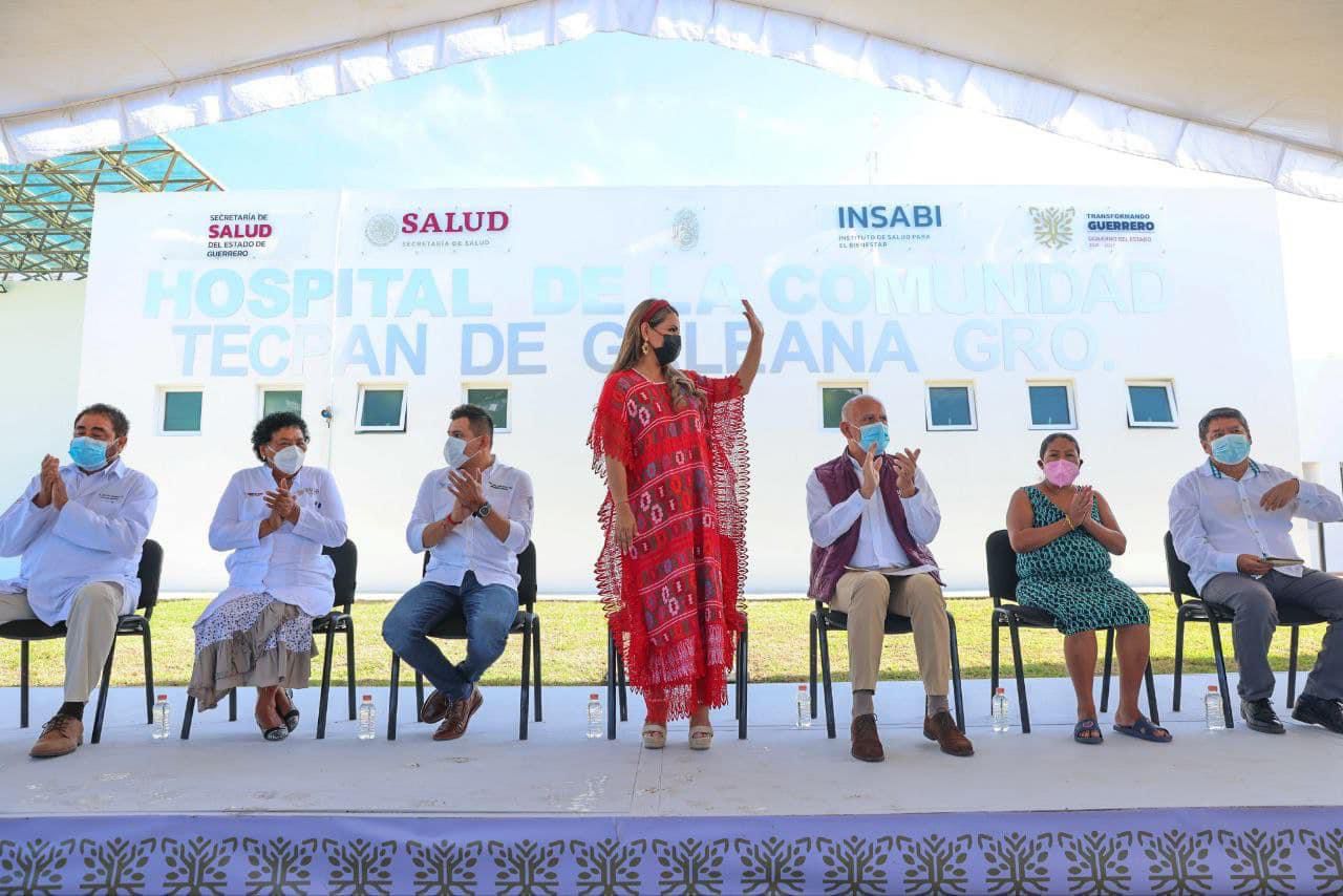 Inauguran la gobernadora y director del Insabi los hospitales de Tecpan y Petatlán Inauguran la gobernadora y director del Insabi los hospitales de Tecpan y Petatlán