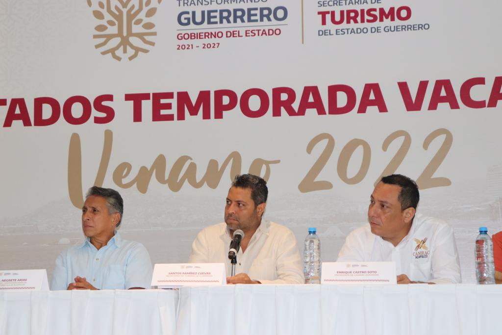 Más de 6 mil 319 mdp dejaron turistas  Guerrero en la temporada vacacional Verano 2022