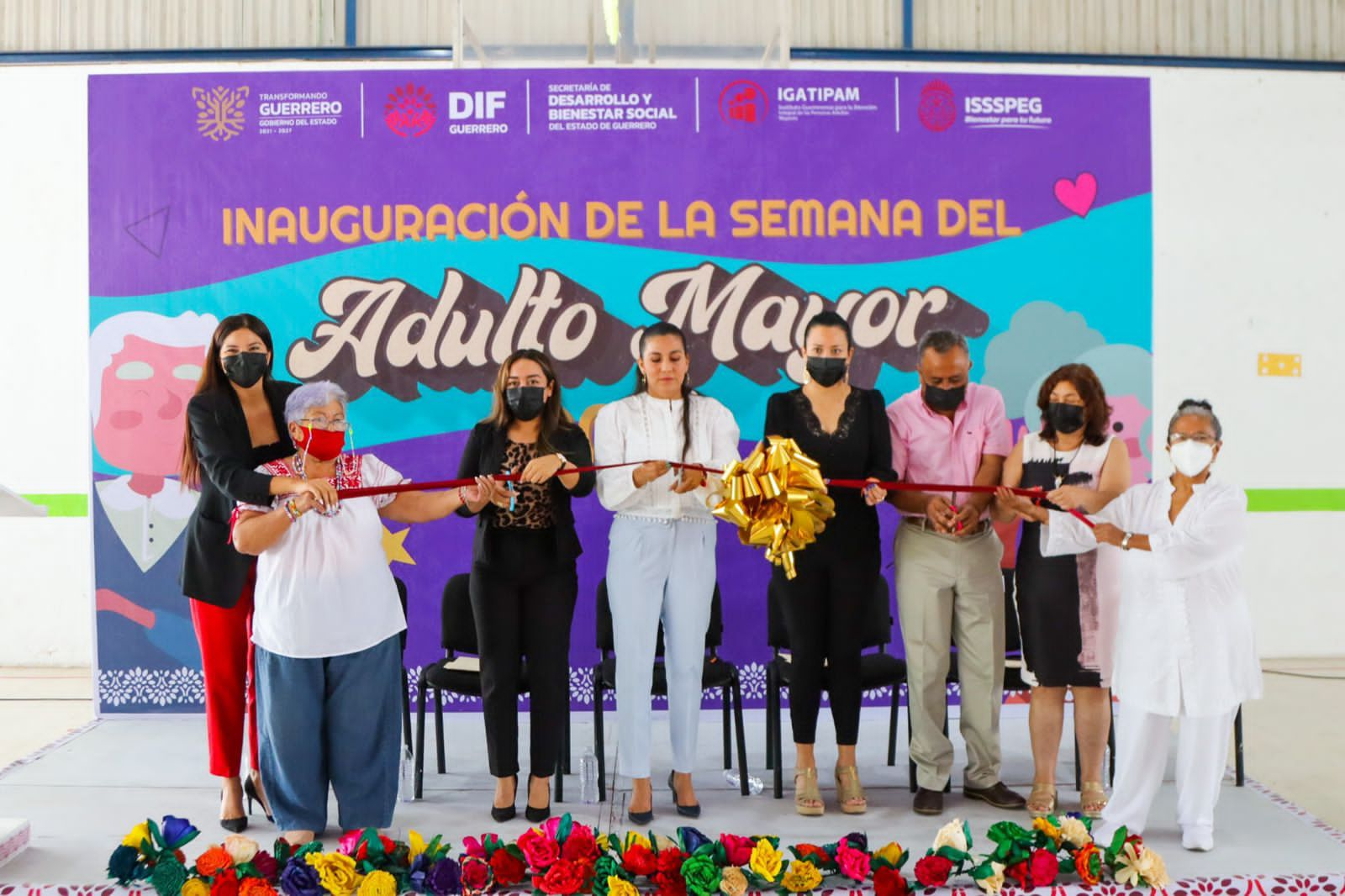 Celebran el DIF Guerrero, ISSSPEG e IGATIPAM la Semana del Adulto Mayor para las y los adultos de Guerrero