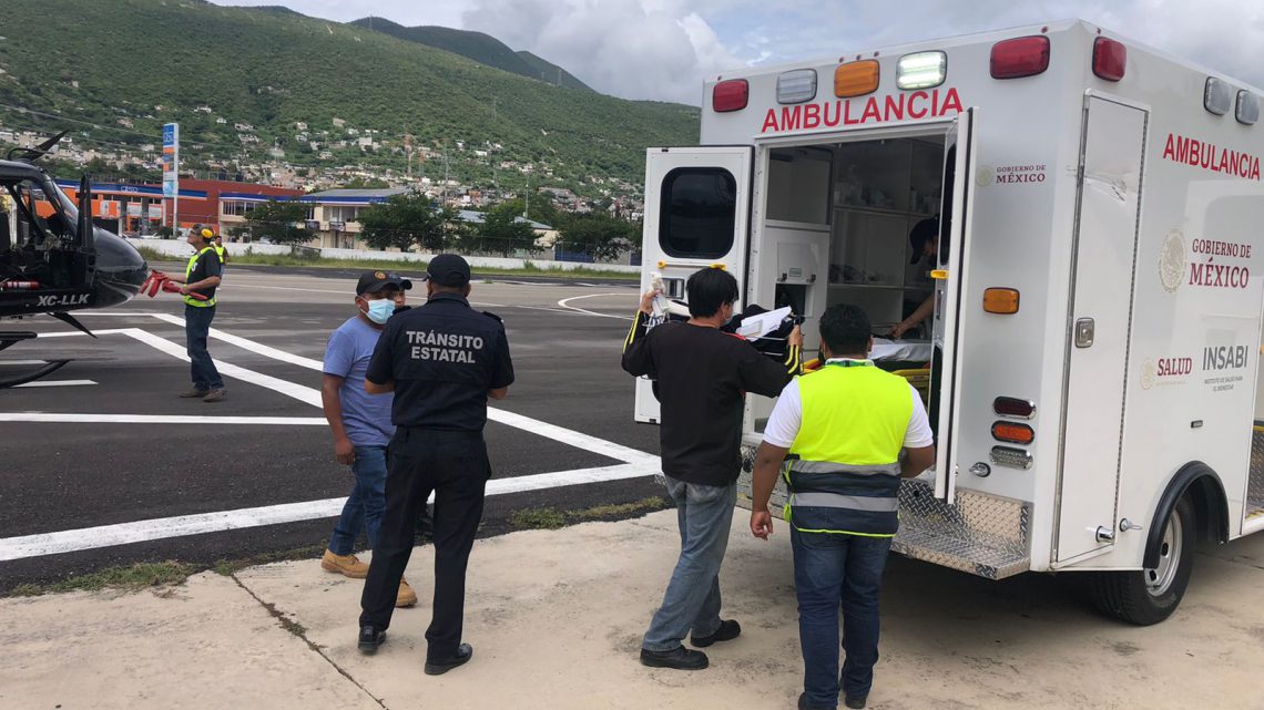 Trasladan a recién nacido delicado de salud de Tlapa a la Ciudad de México Trasladan a recién nacido delicado de salud de Tlapa a la Ciudad de México