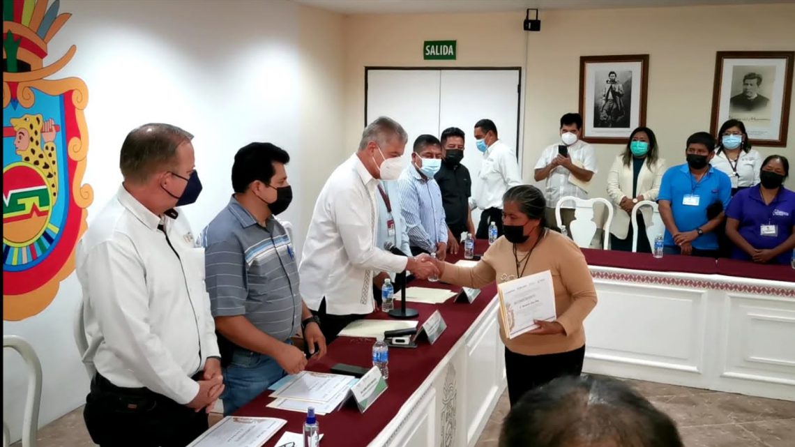 Ganan comités de obras construidas por CAPASEG en la Montaña, XIV edición del Premio Nacional de Contraloría Social