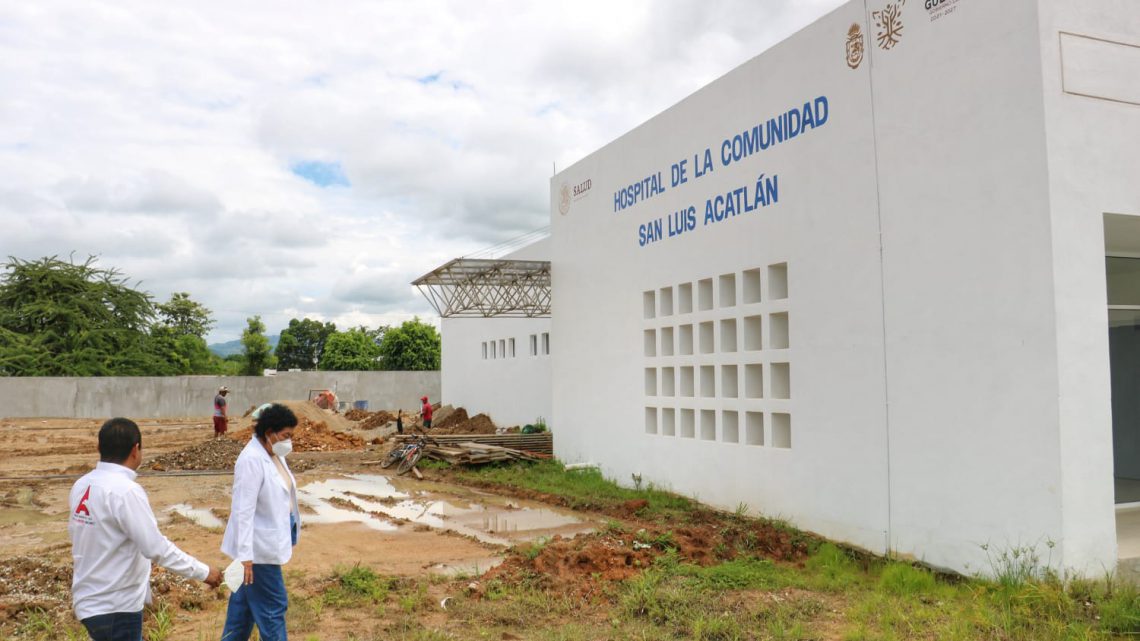 Construcción del Hospital de San Luis Acatlán avanza 70% Construcción del Hospital de San Luis Acatlán avanza 70%