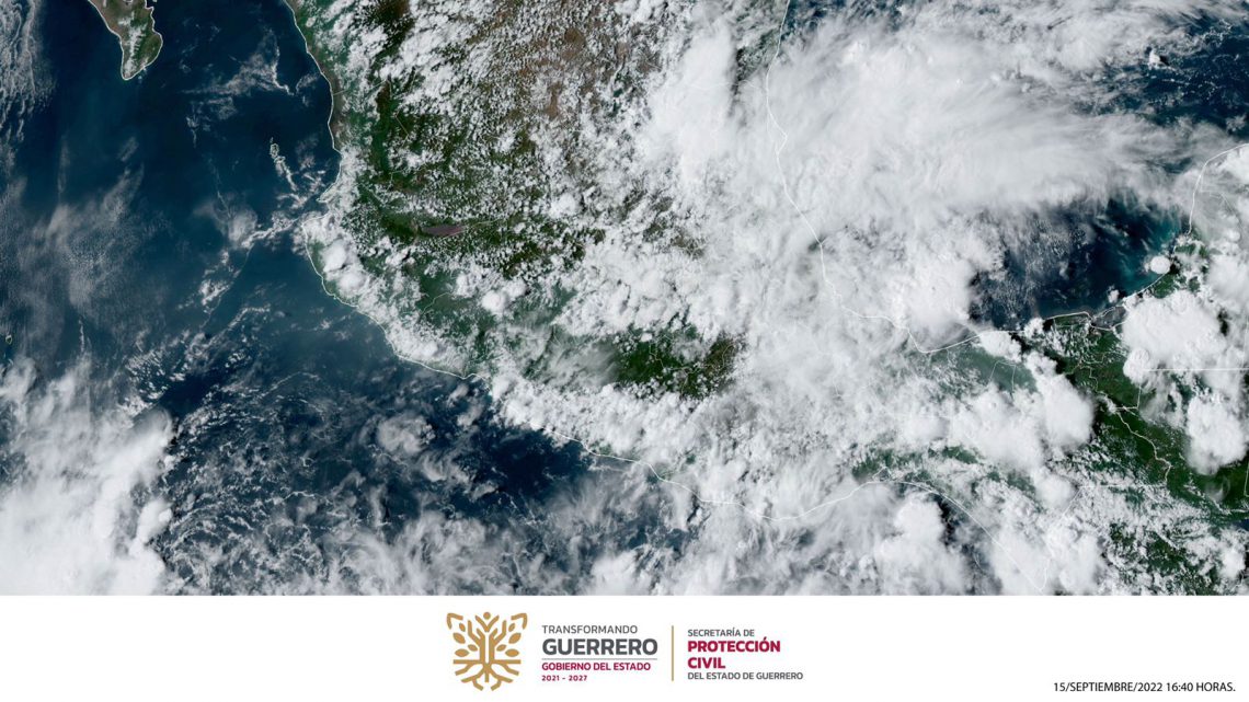 Alertan a población por depresión Tropical 13-E Alertan a población por depresión Tropical 13-E