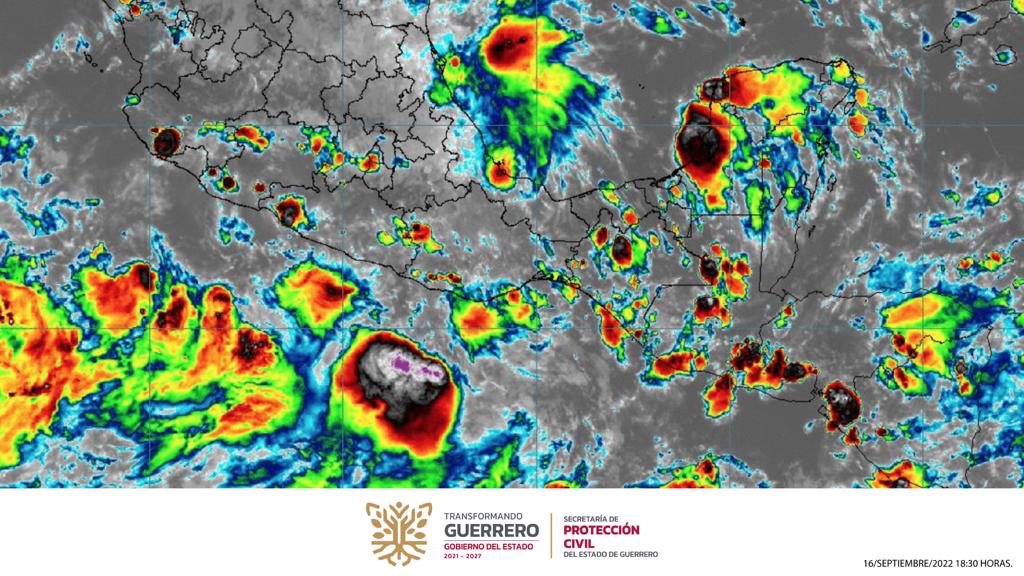 “Lester” sigue desplazándose a Costas de Guerrero “Lester” sigue desplazándose a Costas de Guerrero