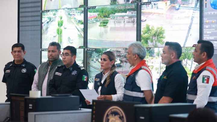 Casi 3 mil efectivos de los tres niveles de gobierno están desplegados en Guerrero ante la presencia de Lester: Evelyn Salgado