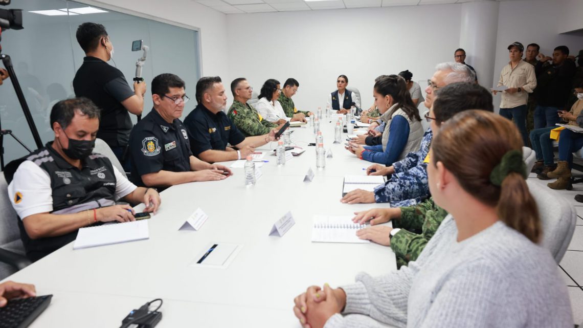 Destaca Evelyn Salgado la coordinación de esfuerzos para la atención a la situación generada por “Lester” Destaca Evelyn Salgado la coordinación de esfuerzos para la atención a la situación generada por “Lester”