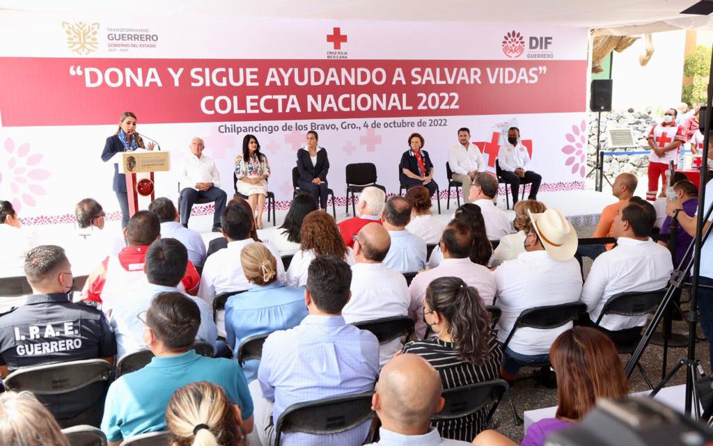 Ponen en marcha Evelyn Salgado y Liz Salgado Colecta Nacional 2022 de la Cruz Roja en Guerrero