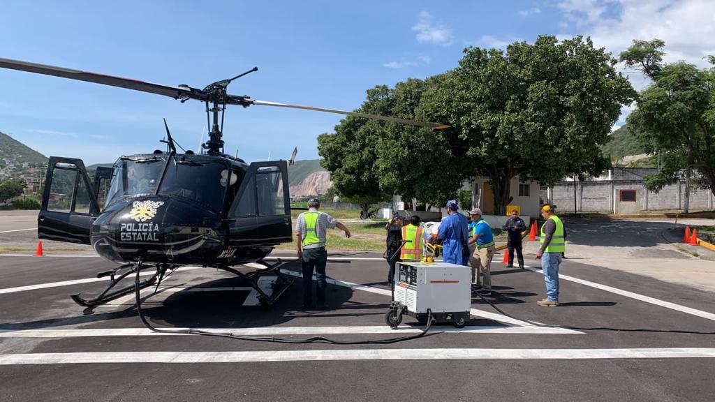 Trasladan a  pacientes quemados a la Ciudad de México