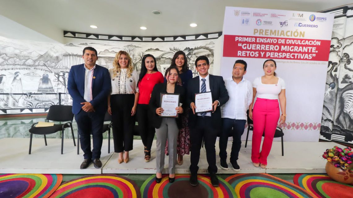 La SEMAI premia a ganadores del primer concurso de ensayo, “Guerrero Migrante, Retos y Perspectivas” La SEMAI premia a ganadores del primer concurso de ensayo, “Guerrero Migrante, Retos y Perspectivas”