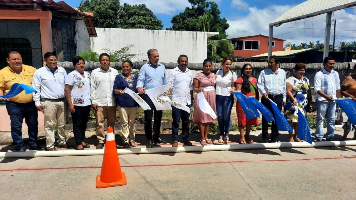 Construirá gobierno estatal obras de agua potable en Marquelia con una inversión de 20.7 MDP