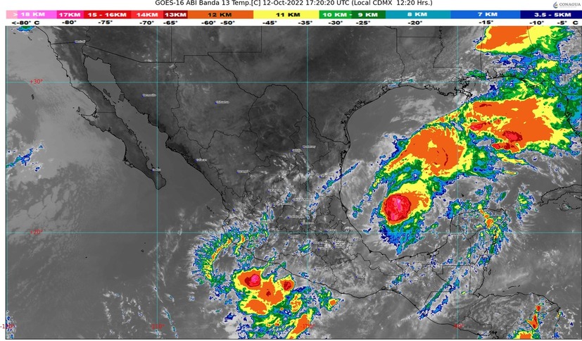 Alerta Protección Civil Estatal aviso preventivo por lluvias para las próximas horas