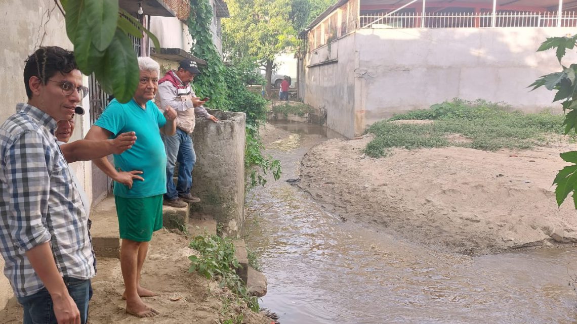 Gobierno Municipal atiende afectaciones en La Venta: José Juan Ayala