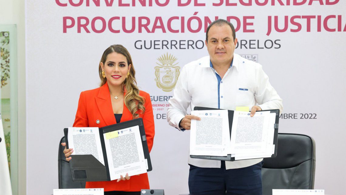 Guerrero y Morelos se unen a estrategia de seguridad y procuración de justicia