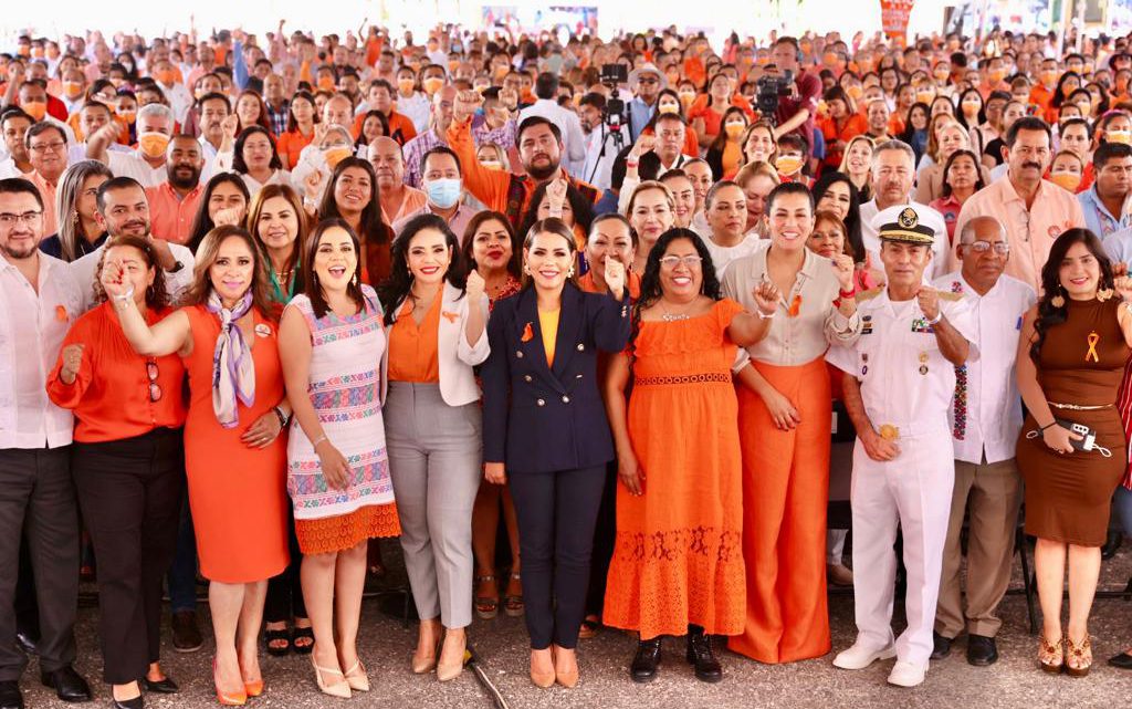 Implementa Evelyn Salgado más acciones contra la violencia hacia las mujeres en Guerrero Implementa Evelyn Salgado más acciones contra la violencia hacia las mujeres en Guerrero