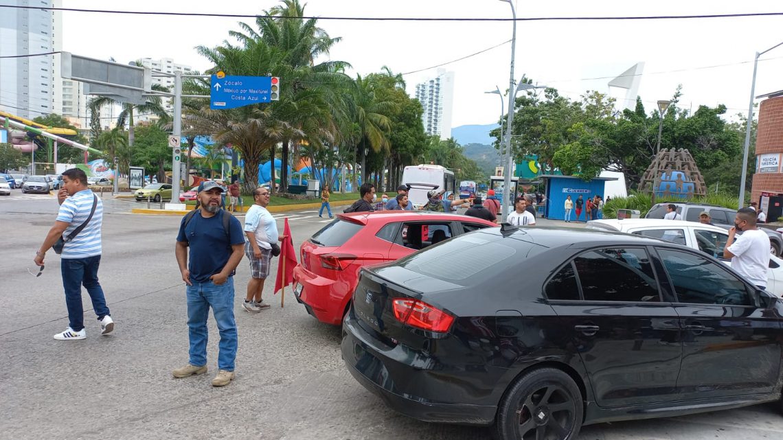 Protestas en educación durante gira de Amlo a Acapulco