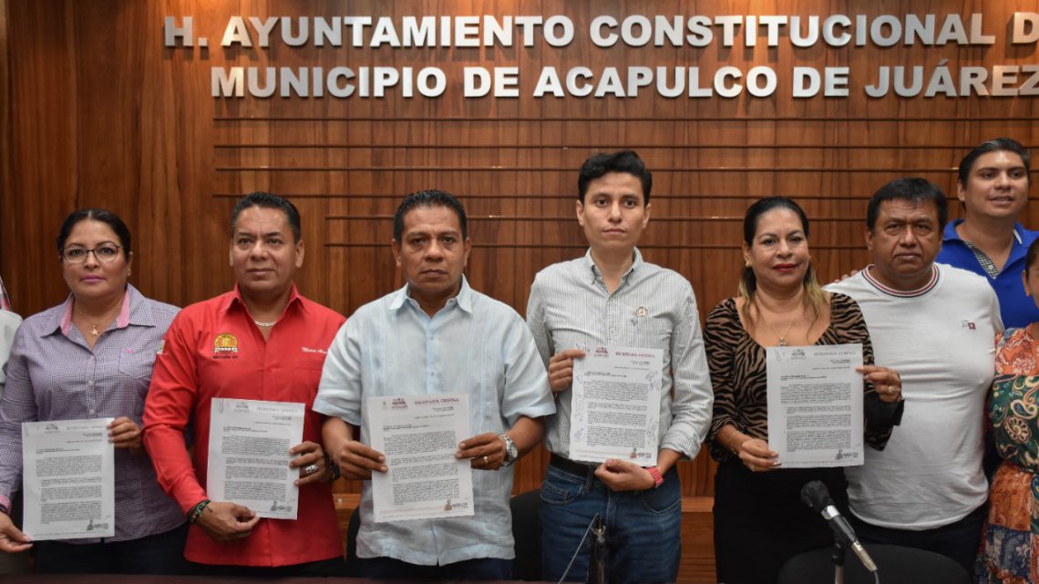 Reconocen líderes del SUSPEG al gobierno de Abelina López y acuerdan trabajar en unidad Reconocen líderes del SUSPEG al gobierno de Abelina López y acuerdan trabajar en unidad