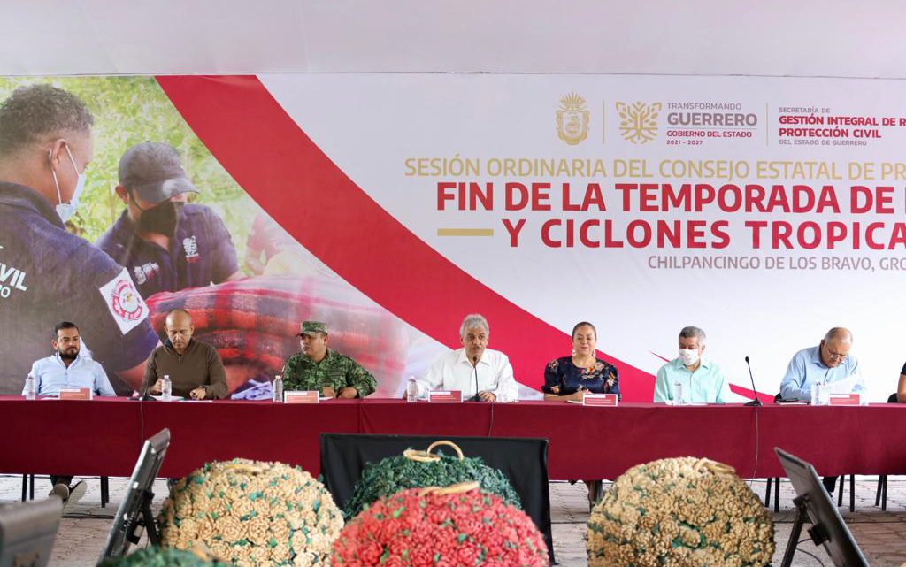 Sesiona Consejo Estatal de Protección Civil por Fin de Temporada de Lluvias y Ciclones Tropicales 2022 Sesiona Consejo Estatal de Protección Civil por Fin de Temporada de Lluvias y Ciclones Tropicales 2022