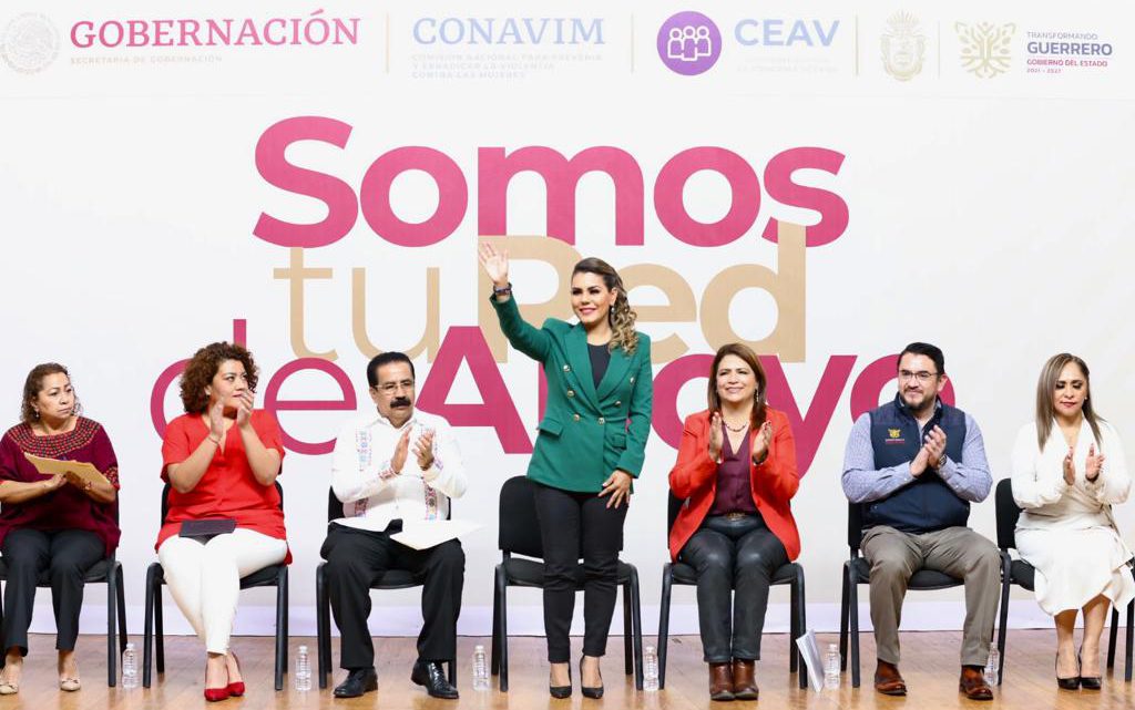 Guerrero se suma a la estrategia “Somos tu Red de Apoyo” contra la violencia de género de CONAVIM