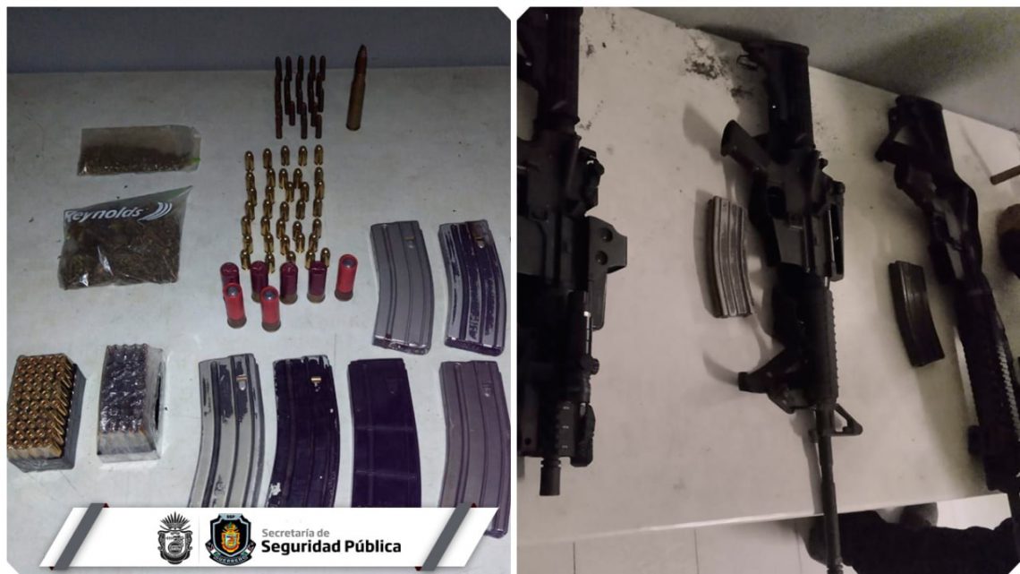 Asegura la Policía Estatal y Marina armas, cargadores y cartuchos en el municipio de Teloloapan Asegura la Policía Estatal y Marina armas, cargadores y cartuchos en el municipio de Teloloapan