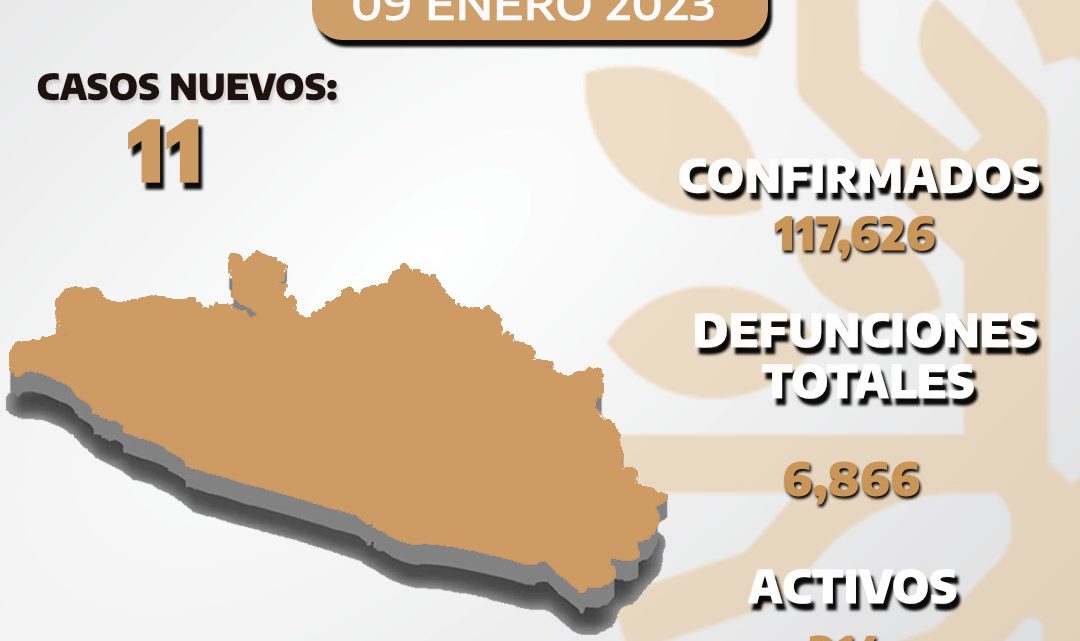 Guerrero tiene 314 casos activos de Covid-19