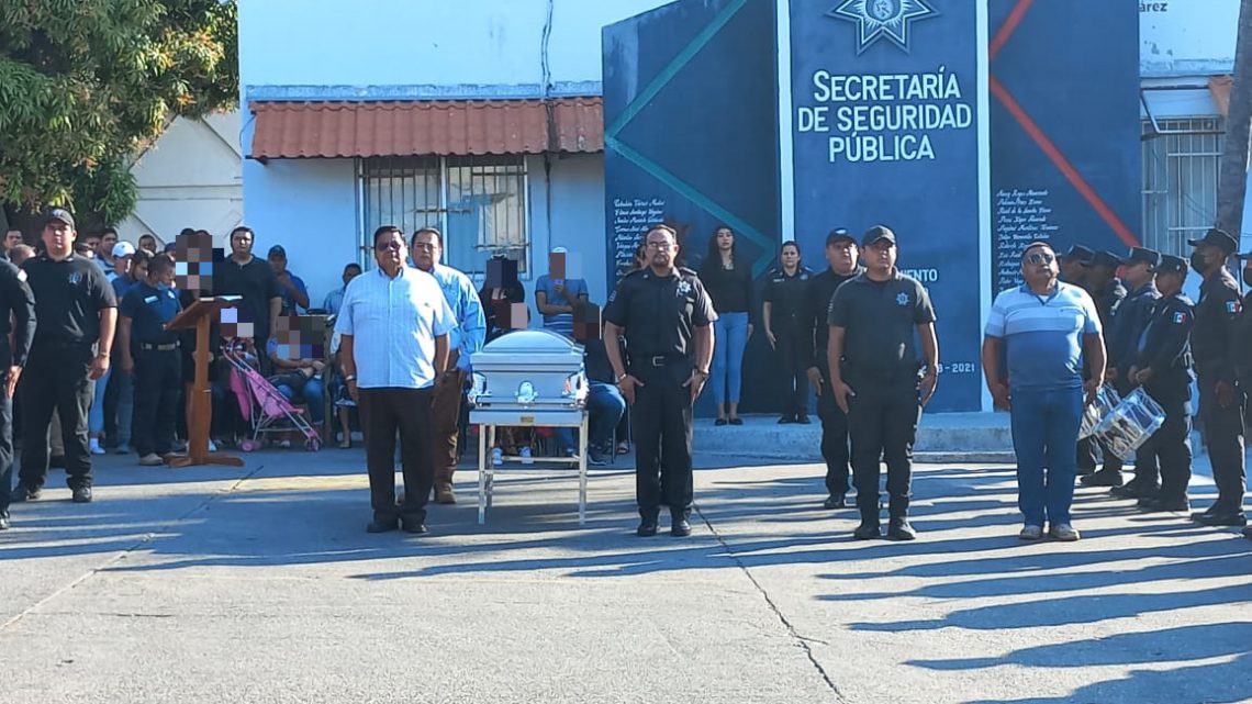 Despiden con último pase de lista a Jefe policiaco de Acapulco Despiden con último pase de lista a Jefe policiaco de Acapulco