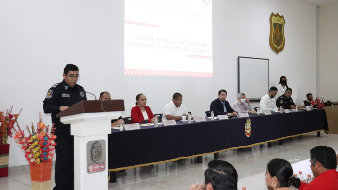 Instalan el Comité para la Participación Ciudadana y Prevención al Delito