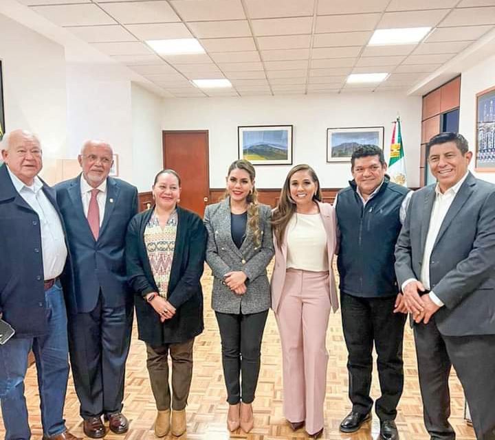 Gobernadora participa en una reunión de trabajo con SEDATU