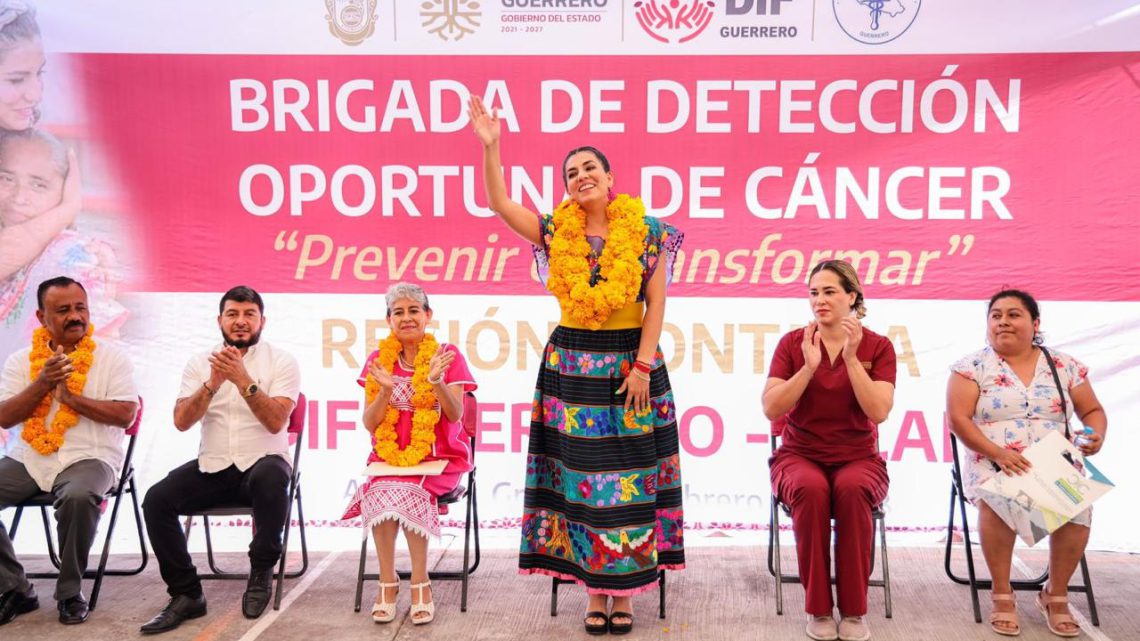 Inicia DIF Guerrero servicios de detección de cáncer en municipios de la Montaña Inicia DIF Guerrero servicios de detección de cáncer en municipios de la Montaña