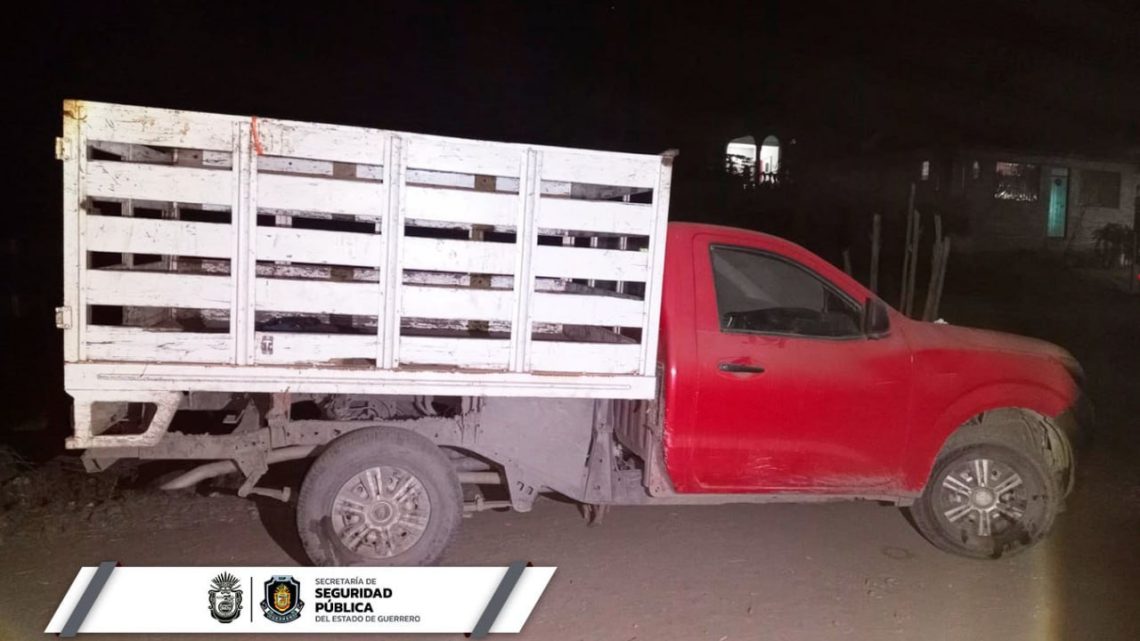 Recupera Policía Estatal vehículo en Zihuatanejo Recupera Policía Estatal vehículo en Zihuatanejo