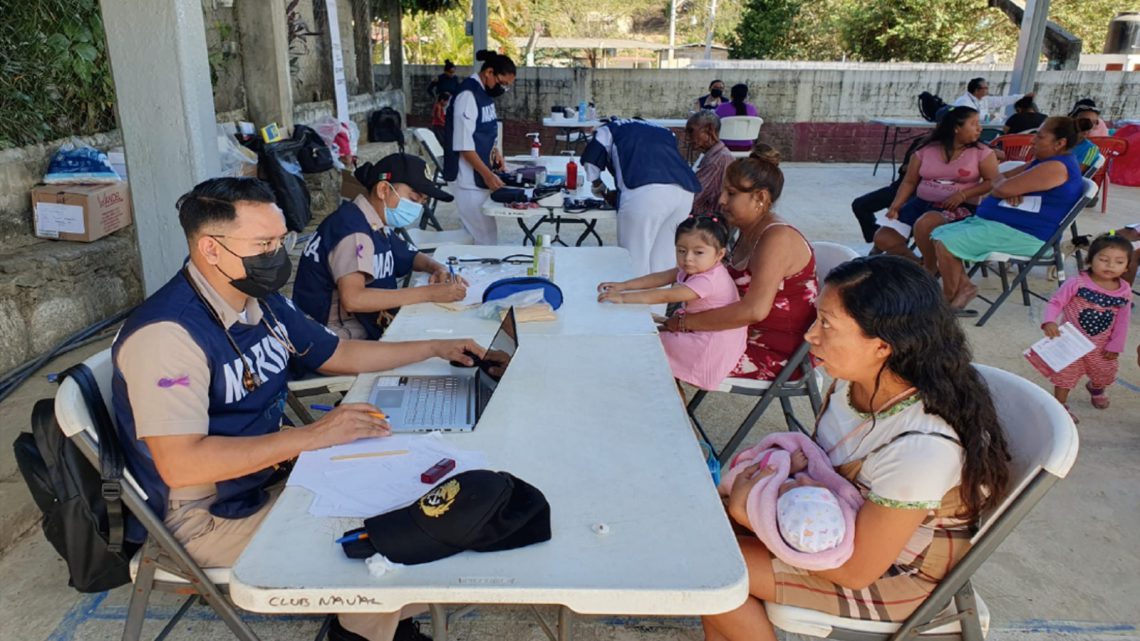 Lleva la Semar y Salud jornadas a comunidades alejadas