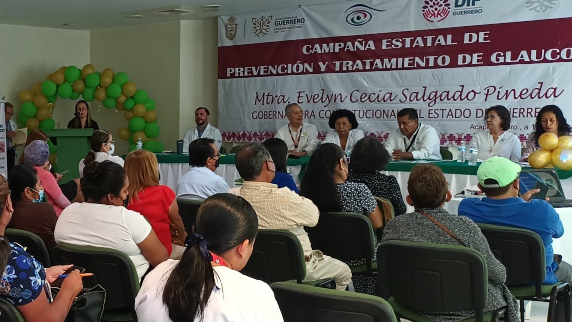 Clausura, Aidé Ibarez, Campaña Estatal de Prevención y Tratamiento del Glaucoma en el IEO