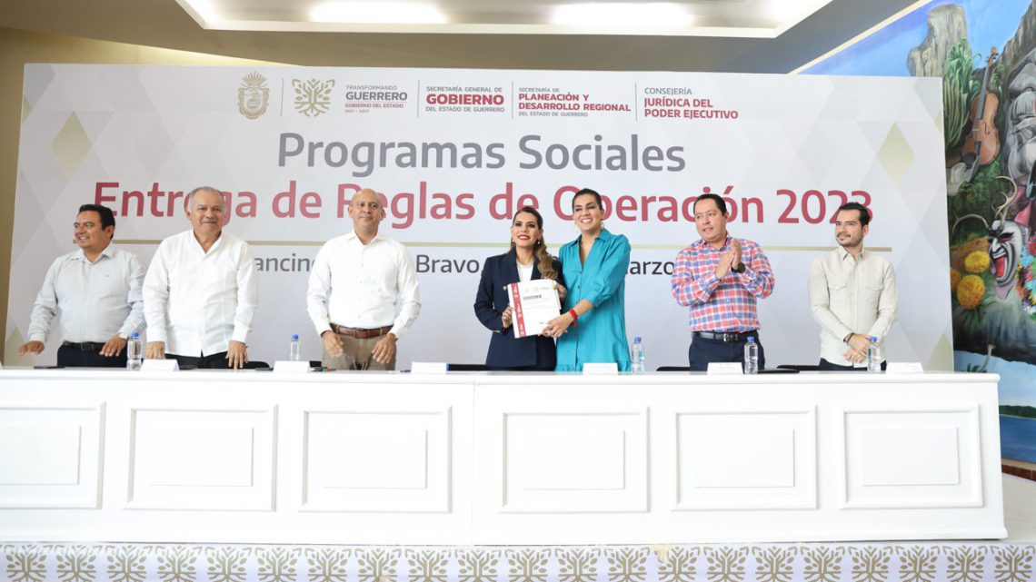 Entrega la gobernadora 61 Reglas de Operación para ejecución transparente de los Programas Sociales 2023