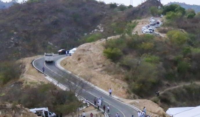 Inaugura Evelyn Salgado la tercera etapa de la pavimentación del camino Acapulco-El Veladero de Morelos