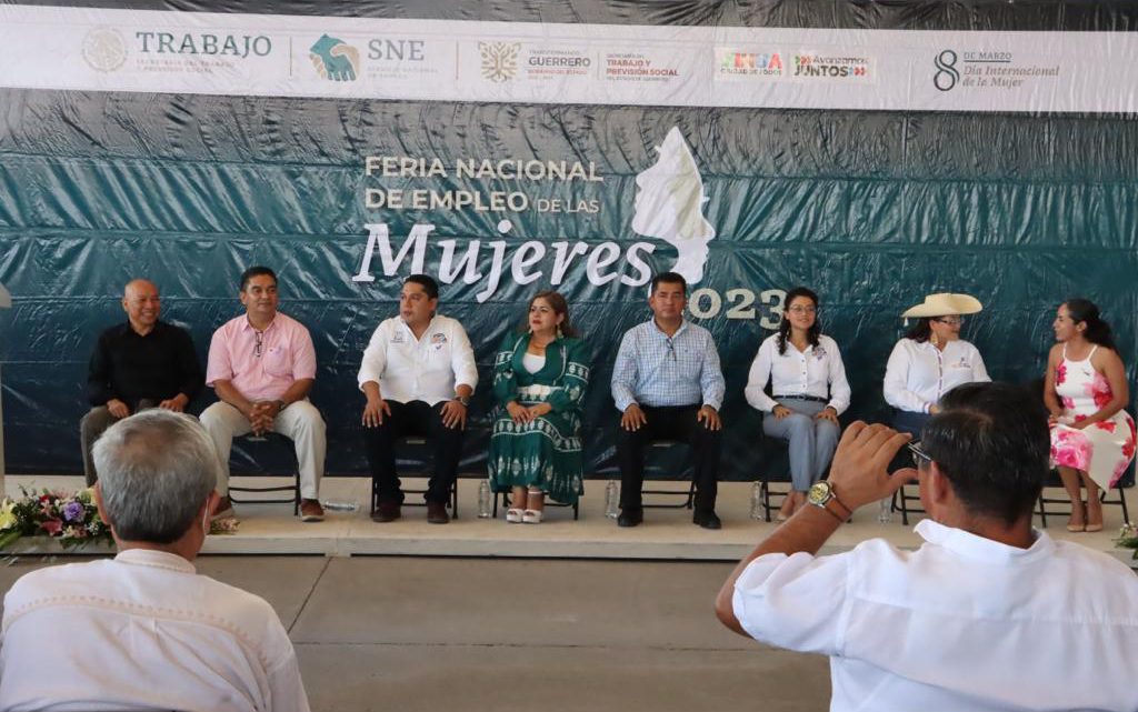 En Guerrero se han colocado más de mil mujeres a través de las Ferias del Empleo: STyPS