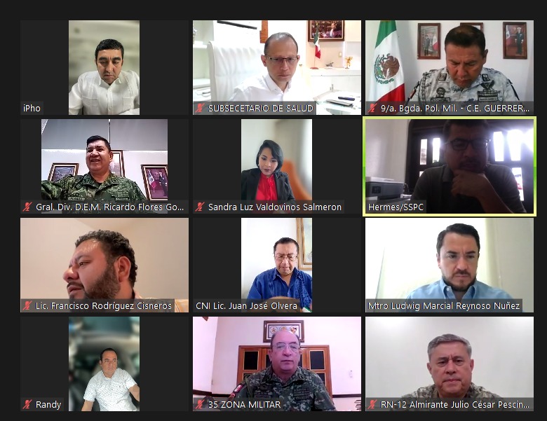Fortalecen Mesa de Coordinación vigilancia epidemiológica de Covid-19 en Guerrero Fortalecen Mesa de Coordinación vigilancia epidemiológica de Covid-19 en Guerrero