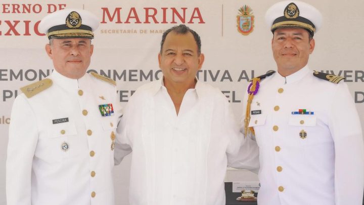 Reconoce Luis Walton la gran labor, entrega y patriotismode la Secretaria de Marina Armada de México