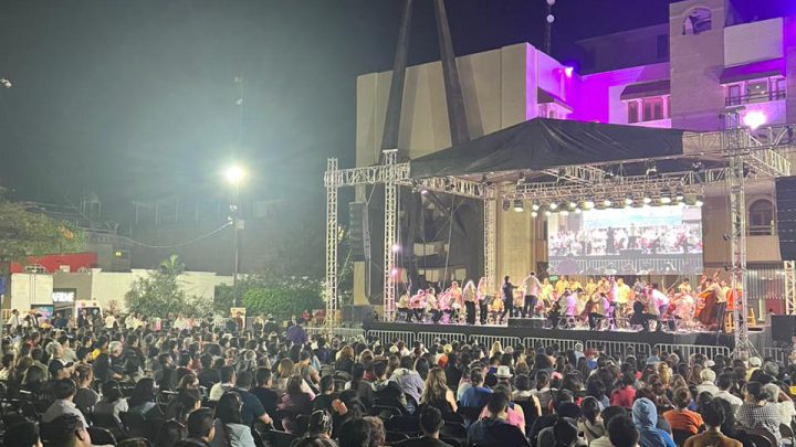Grandioso concierto ofrece la Filarmónica de Acapulco en Chilpancingo